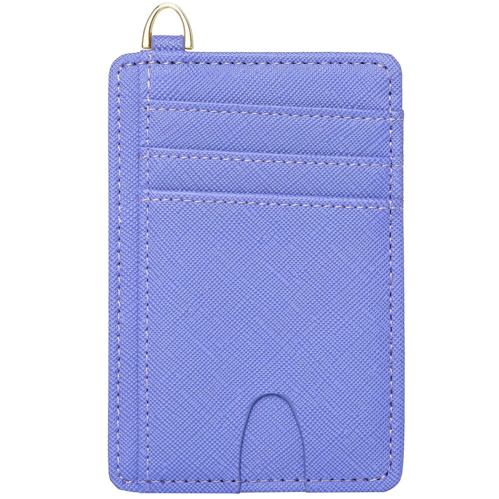 2706 Slim Minimalist Front Pocket Wallet RFID Blocking Credit Card Holder &